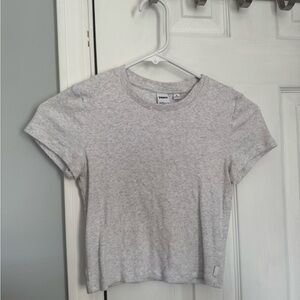 TNA Heather Gray Crew Neck Tee